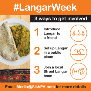 3 Ways Langar Week